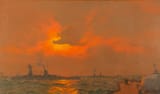 The_German_Fleet_at_Anchor_off_Inchkeith,_Firth_of_Forth_-_after_the_Surrender,_22nd_November_1918_Charles_Pears_1926