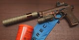 Beretta M9A4 blue orange