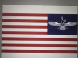 Faravahar USA Flag Reversed Option 1