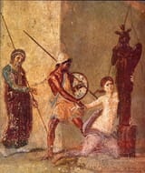 Pompeii_-_Casa_del_Menandro_-_Menelaos