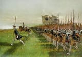 Hohenfriedeberg_-_Attack_of_Prussian_Infantry_-_1745