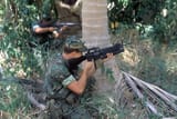 USAF_Security_Policemen_with_M16_M203_Operation_OCEAN_VENTURE_Puerto_Rico_April_20_1984