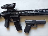 Automatic carbine, automatic pistol