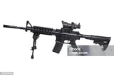 ar-15-assault-rifle-with-bipod-isolated-on-a-white