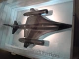 Saab_1300-71D_Vindtunnelmodell