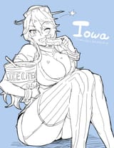 __iowa_kantai_collection_drawn_by_ikeshita_moyuko__334e374eb151f916d52cb6f33e23aaf4