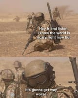 world is scary right now