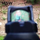wet red dot