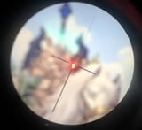 Crosshairs illuminated