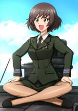 __akiyama_yukari_girls_und_panzer_drawn_by_omachi_slabco__3250be01a3ada22ceee1ac13582c1cef
