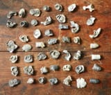 58 Minie balls, fired