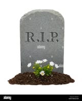 rip-gravestone-isolated-on-white-background-HJCGHT-675249187
