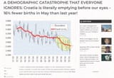 DEMOGRAPHIC CATASTROPHE THAT EVERYONE IGNORES_ Croatia is literally emptying bef