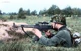German soldier with StG 44
