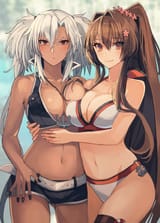 __yamato_musashi_and_musashi_kai_ni_kantai_collection_drawn_by_kasumi_skchkko__49c9d9697b57b7d92d5441249e2647d4