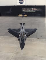f106b leading edge vortex flaps testbed nasa