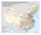 Railway map