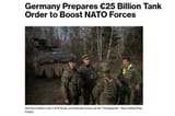 germany 25 billion dollar tank order