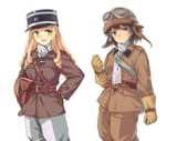 __andou_and_marie_girls_und_panzer_drawn_by_longmei_er_de_tuzi__0efb47d443f7d554cbf67ad4c41dccbc