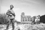 Mongoloid Soviet soldier in Germany