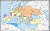 Hunnic empire Attila