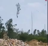 J-15 crashing