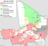 mali war mapped