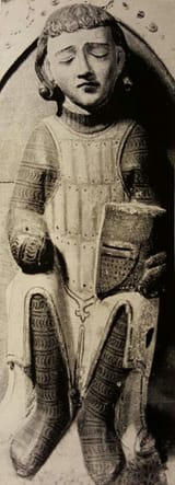 Sleeping Guard on a reliquary from the Wienhausen Monastery, German, second half of the 13th century