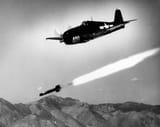 F6F Tiny Tim rocket launch
