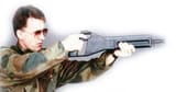 FN P90 Later prototype held