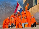 oranje oogpijn