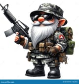 cartoon-cute-gnome-army-soldier-camouflage-clipart-illustration-ai-generative-301639759-2750164788