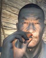 smoking japanese soldier