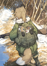 2410Spring fox girl