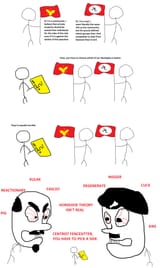 Shitty political comic