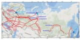 russia gas pipelines