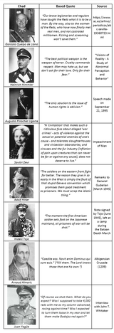 War Crimes are a Pussy Leftist Concept