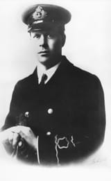 Look into his eyes, you can almost hear the bombers