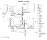 lamentations