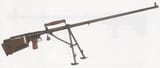 experimental Czechoslovak ZK-382 anti-tank rifle (1938)