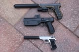 pistols