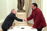 Seagal meeting Putin