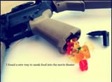 New way to sneak food into movie theater