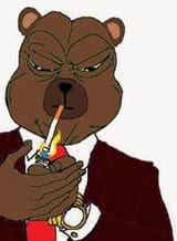 smoking bear