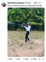 based latina against GUN control