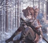 teto in the snowy woods
