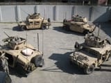 ANVLQ-12 CREW jammer HMMWVs
