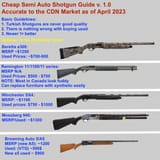 12 gauge semi guide