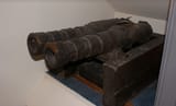 Leather_double_cannon_West_Highland_Museum
