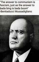 Mussolini Badabing